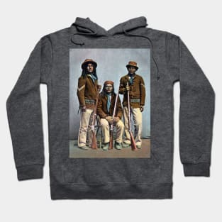 1900 US Army Apache Indian Scouts Hoodie